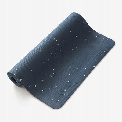 YOGA MAT LIGHT 185 X 61 CM X 5MM RECYCLING Color blue