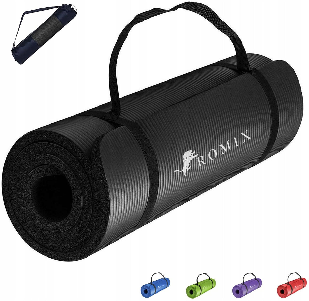 YOGA MAT RED SOFT THICK