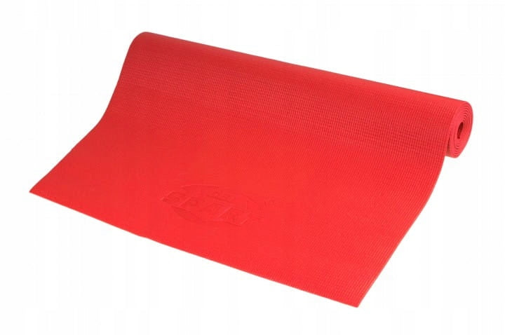YOGA PILATES FITNESS YOGA MAT FOR EXERCISE 3 mm Color red