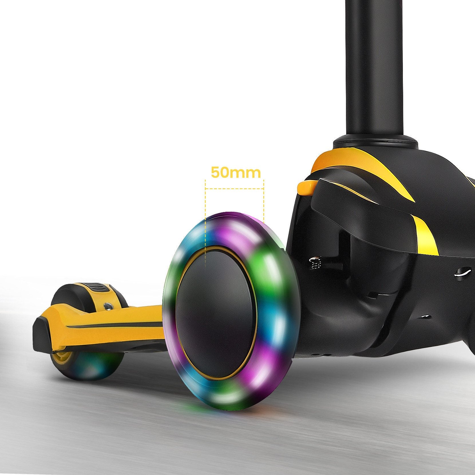 YOLEO Children's Scooter for 3-12 Years, yellow Manufacturer code YOLEO