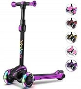 YOLEO Scooter for children aged 3-12 years, purple