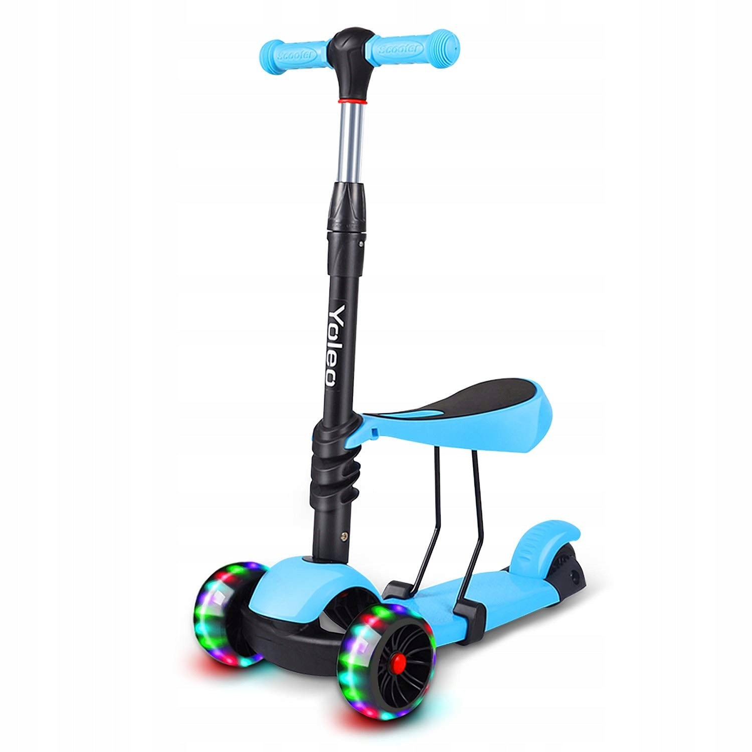 YOLEO with removable seat and height adjustment