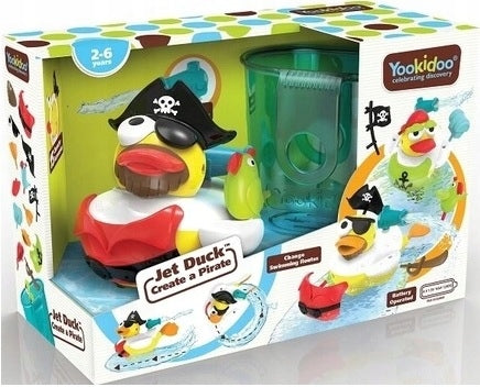 Vonios žaislas Reaktyvinis ančiukas piratas Yookidoo