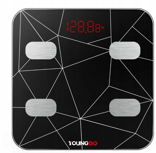 YOUNGDO Weight, Bluetooth high precision smart bathroom scale