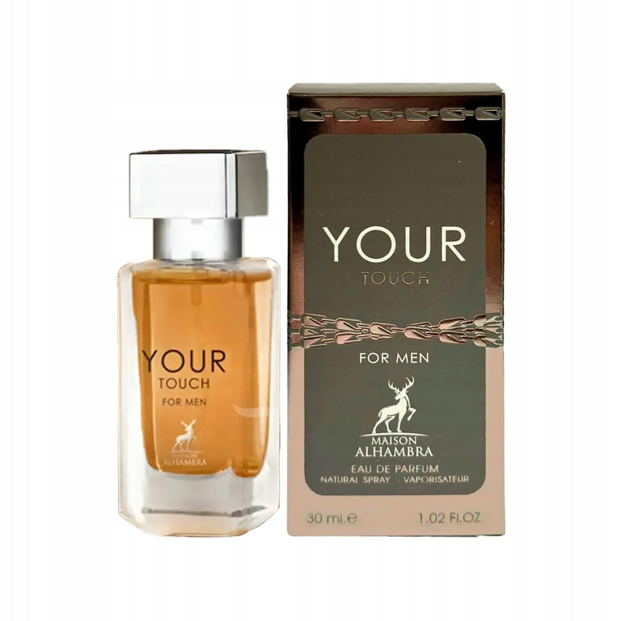 YOUR TOUCH FOR MEN 30ML EDP ORIGINAL ARABIC PERFUME TRAVEL SIZE FOR MEN