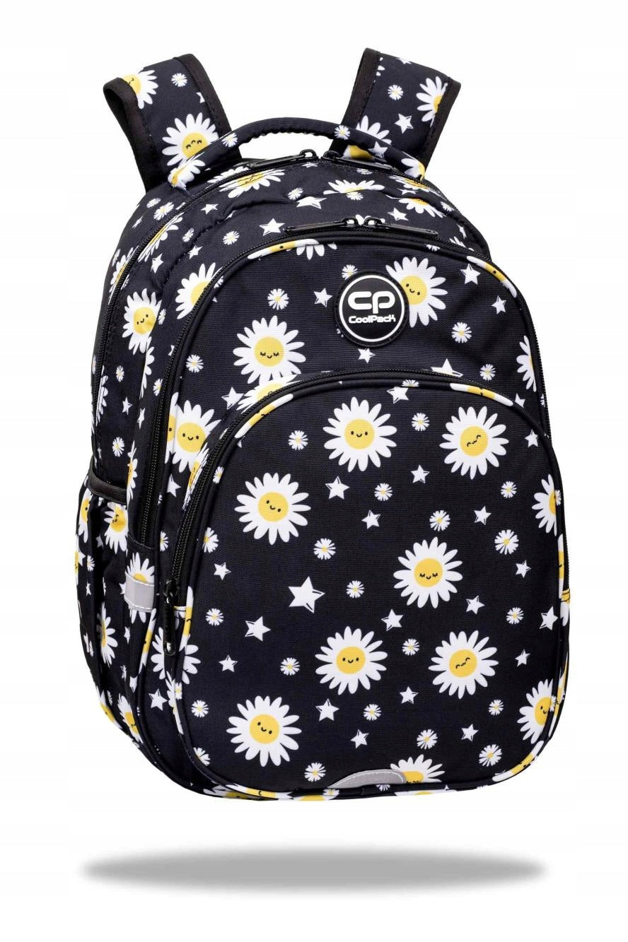 YOUTH BACKPACK COOLPACK BASE PLUS DAISY BLACK