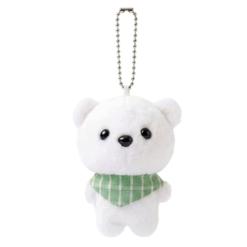 YOUTH BACKPACK LIGHT BLACK SCHOOL KEYCHAIN BEAR Brand no brand