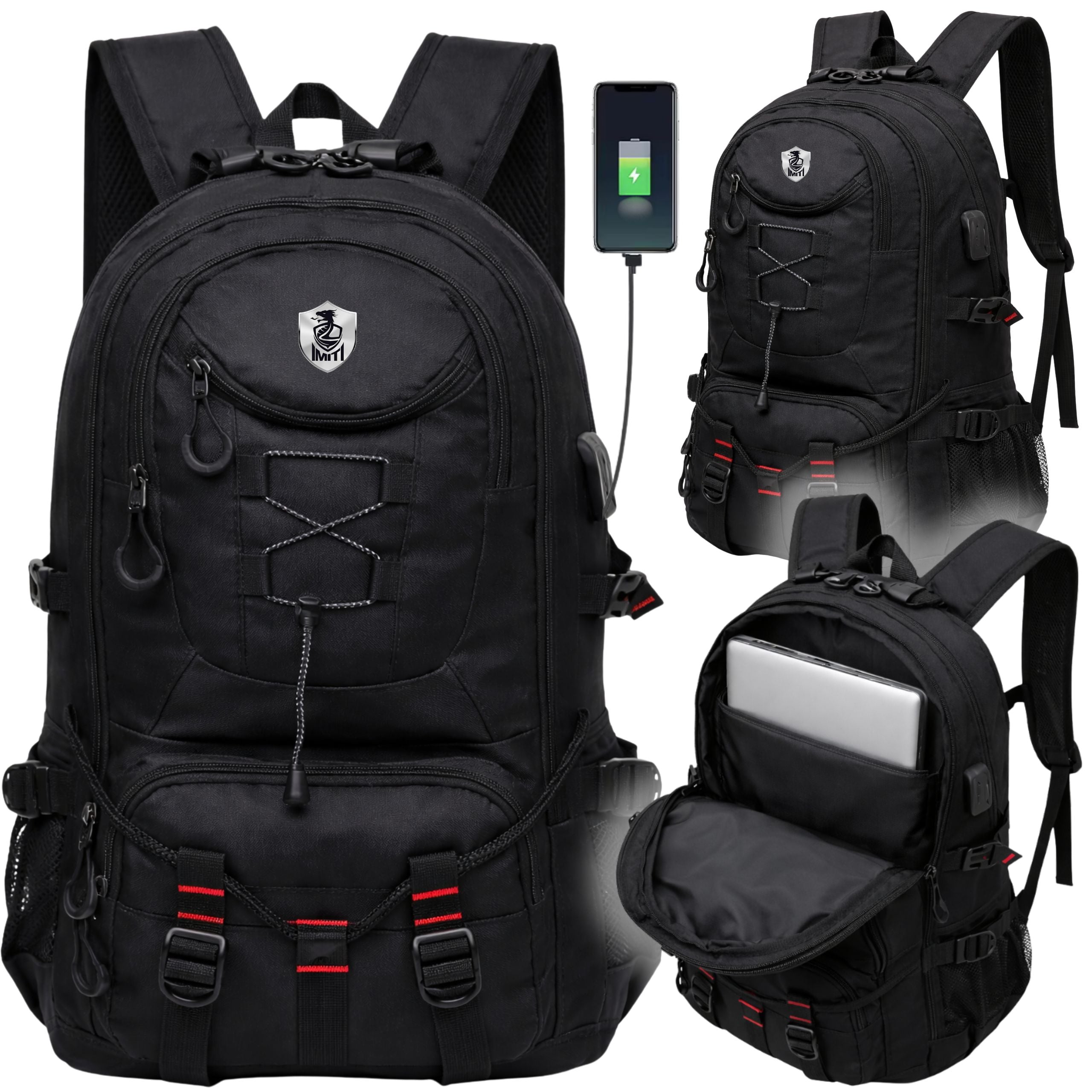 YOUTH CITY LAPTOP BACKPACK WATERPROOF ROOMY FOR WORK 30L