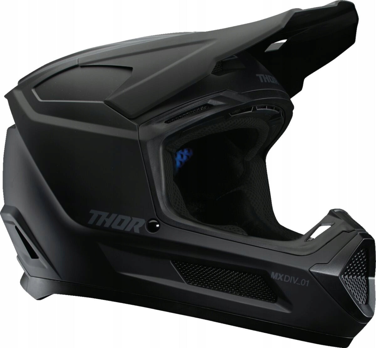 YOUTH HELMET FOR CROSSA THOR YOUTH FLEET BLACKOUT BLACK S