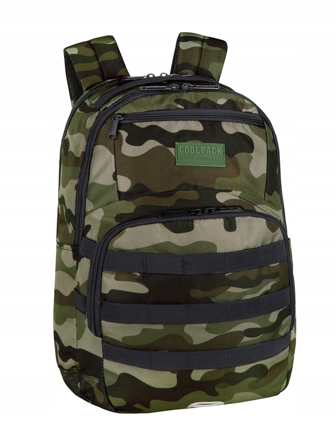 YOUTH SCHOOL BACKPACK COOLPACK ARMY 27L CAMO CLASSIC CAMO KHAKI