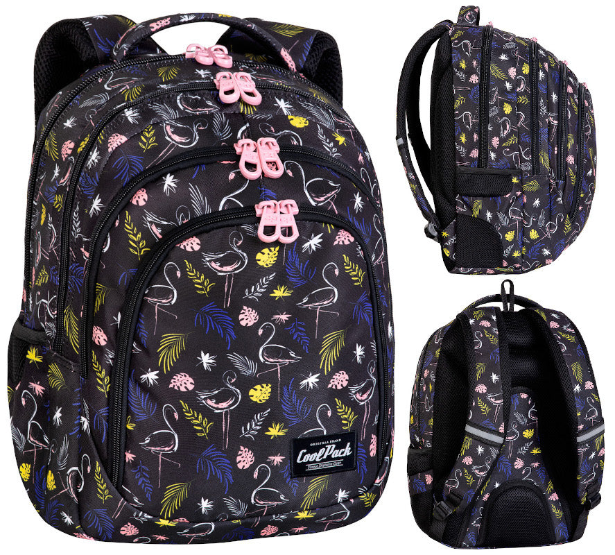 YOUTH SCHOOL BACKPACK COOLPACK DRAFTER CP 17" 28L ARUBA FLAMINGOS