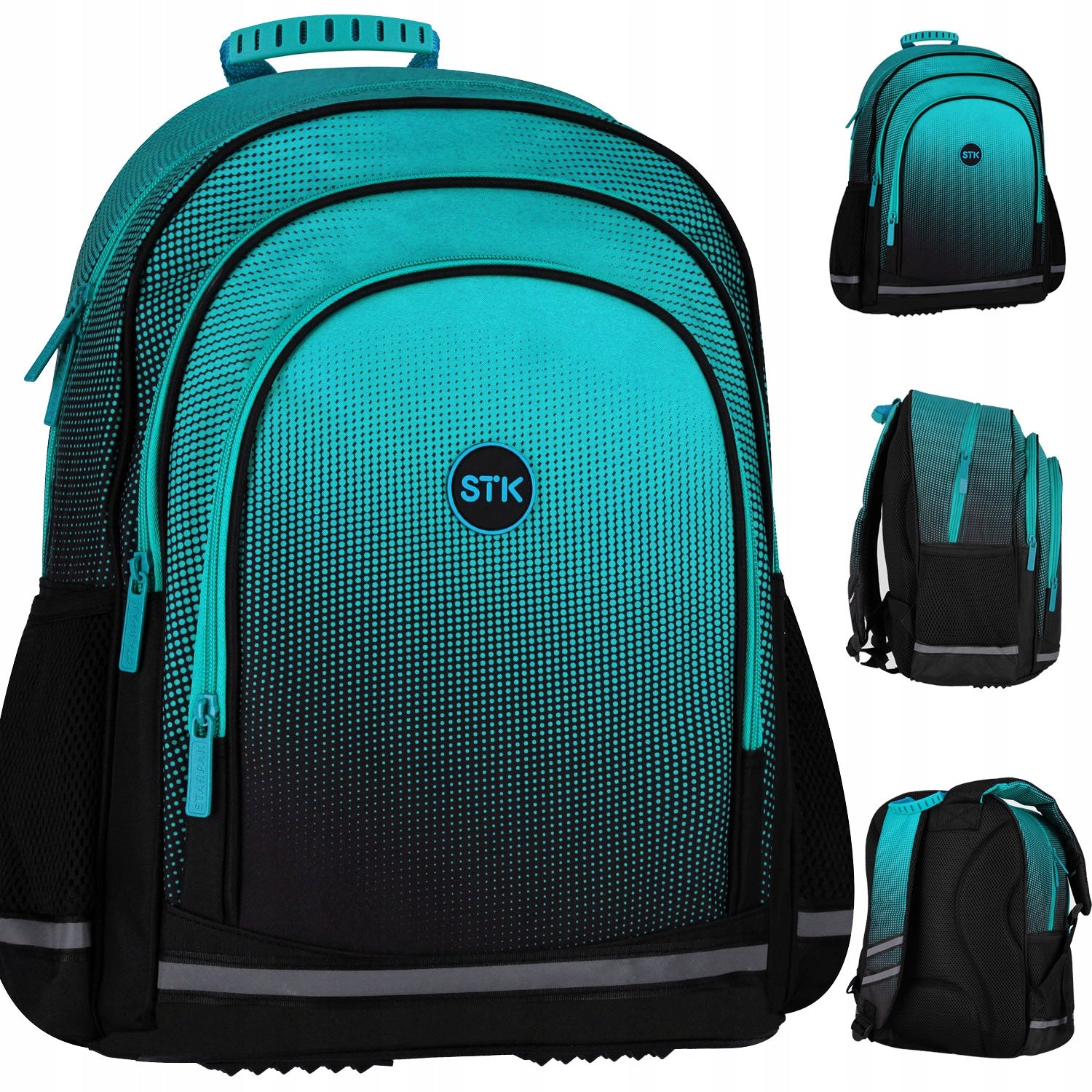 YOUTH SCHOOL BACKPACK FOR BOY GRADIENT OCEAN
