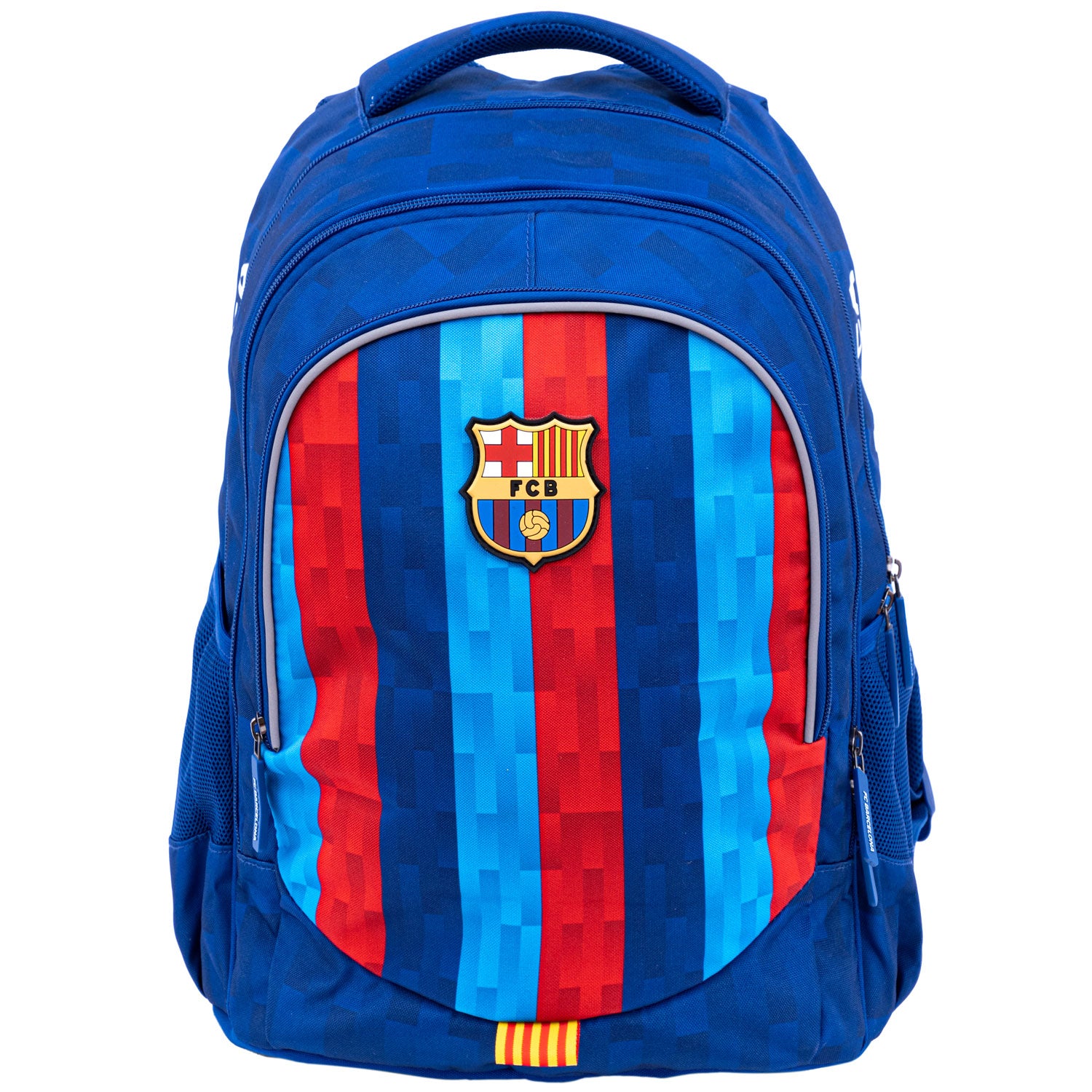 YOUTH SCHOOL BACKPACK FOR BOY SATCHEL CLASS 1-3 FC BARCELONA A4 Packaging status original