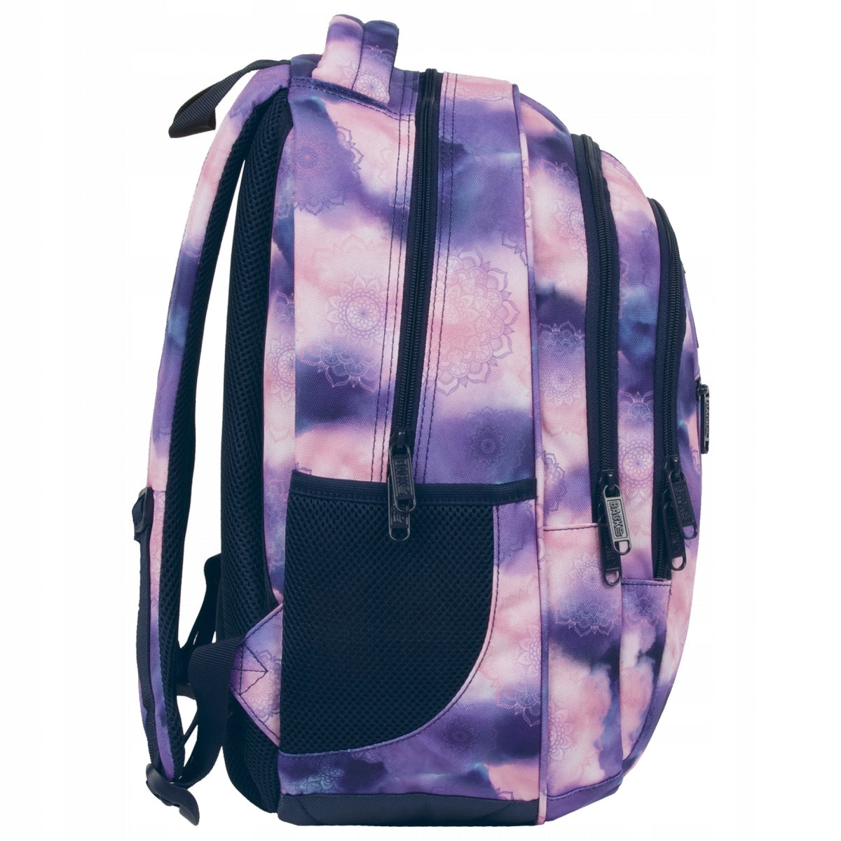 YOUTH SCHOOL BACKPACK FOR GIRL BACKUP FLOWERS MANDALAS FROM 4TH GRADE Manufacturer code PLB6O13