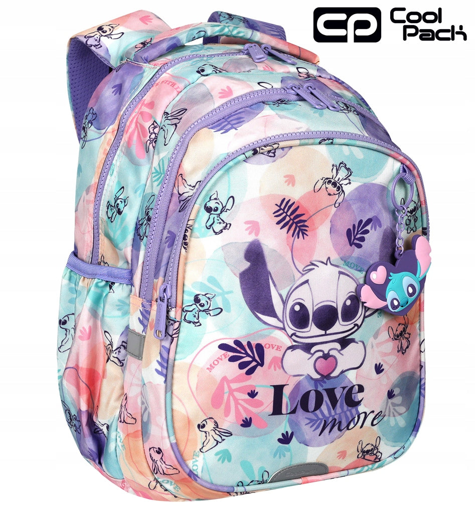YOUTH SCHOOL BACKPACK FOR GIRLS CLASS 1-3 SATCHEL LILO&STITCH Packaging status original