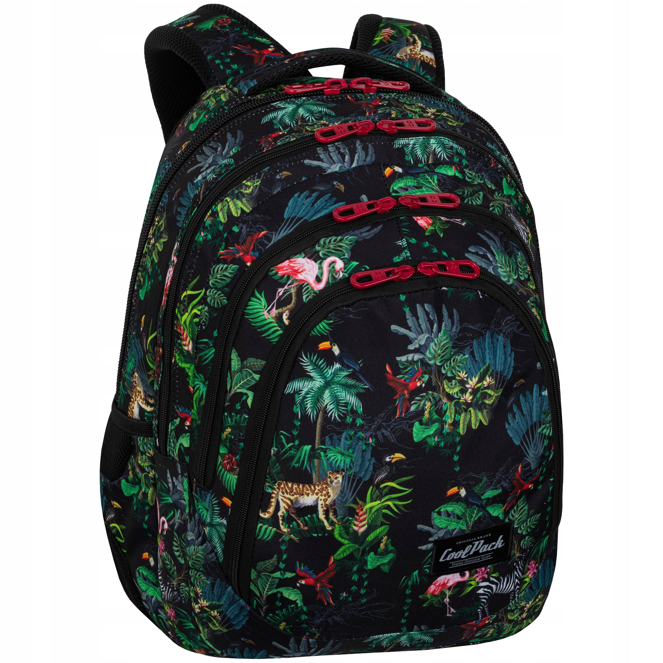 YOUTH SCHOOL BACKPACK FOR GIRLS CP BLACK RASPBERRYDI Manufacturer code F010741