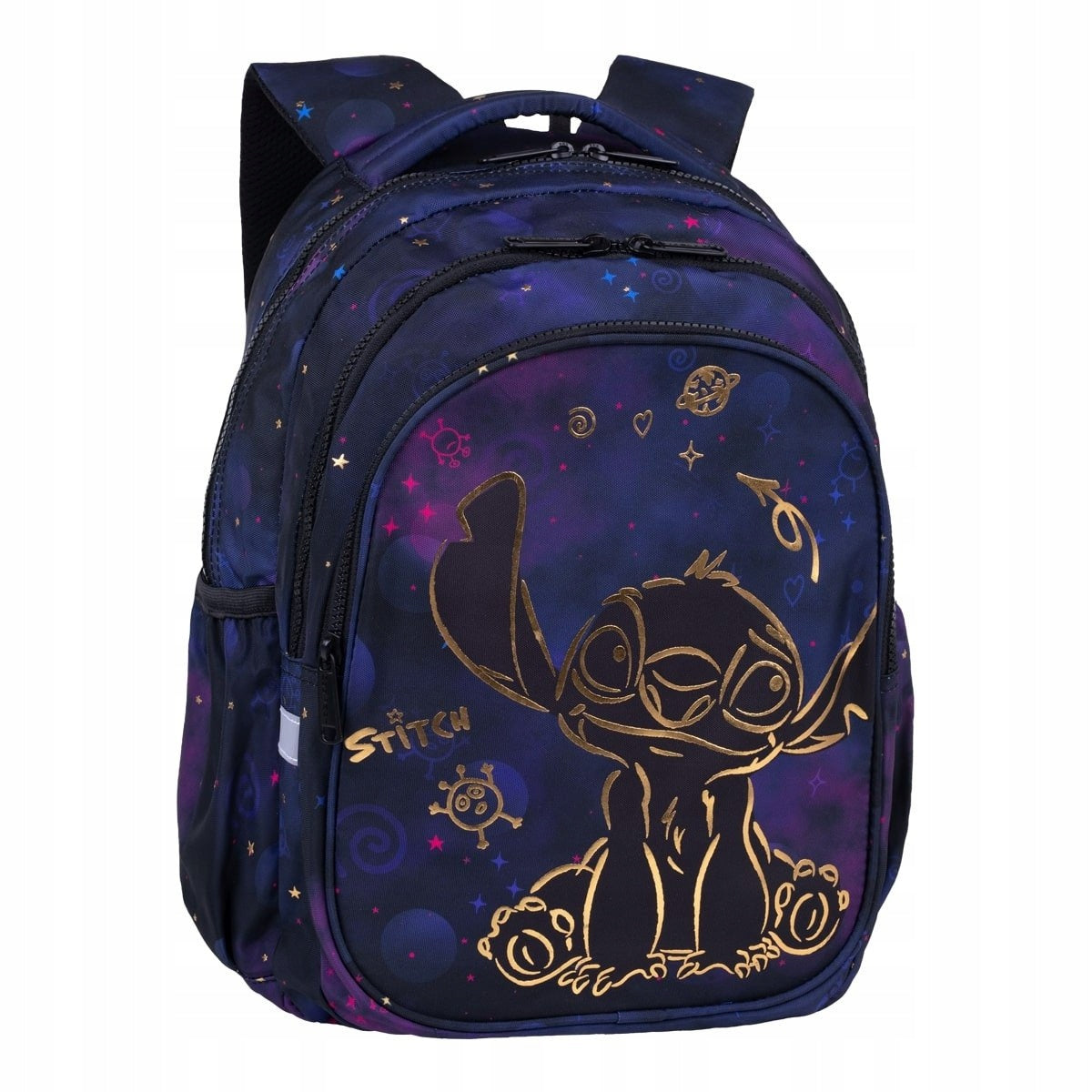 YOUTH SCHOOL BACKPACK FOR GIRLS GRADES 1-3 STITCH STICH GOLD Packaging status original