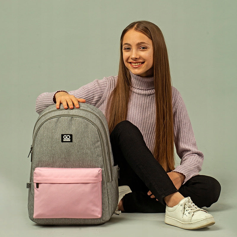 YOUTH SCHOOL BACKPACK FOR GIRLS IN THE CITY GoPack EAN (GTIN) 4063276114266