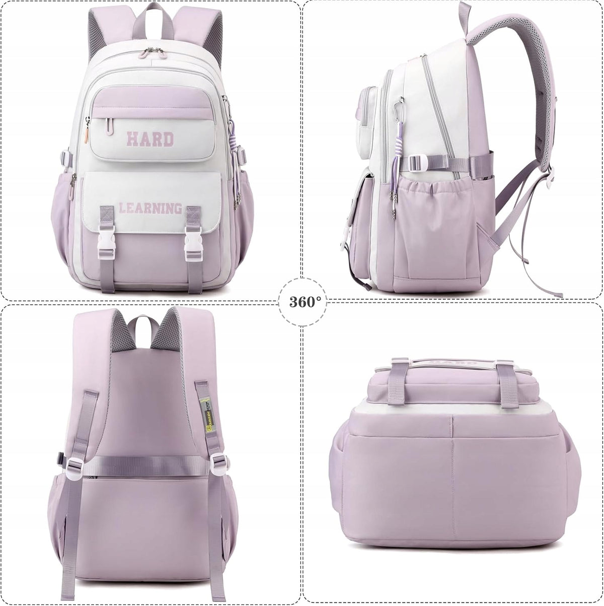 YOUTH SCHOOL BACKPACK FOR LAPTOP 15,6" WATERPROOF LIGHTWEIGHT Packaging status original