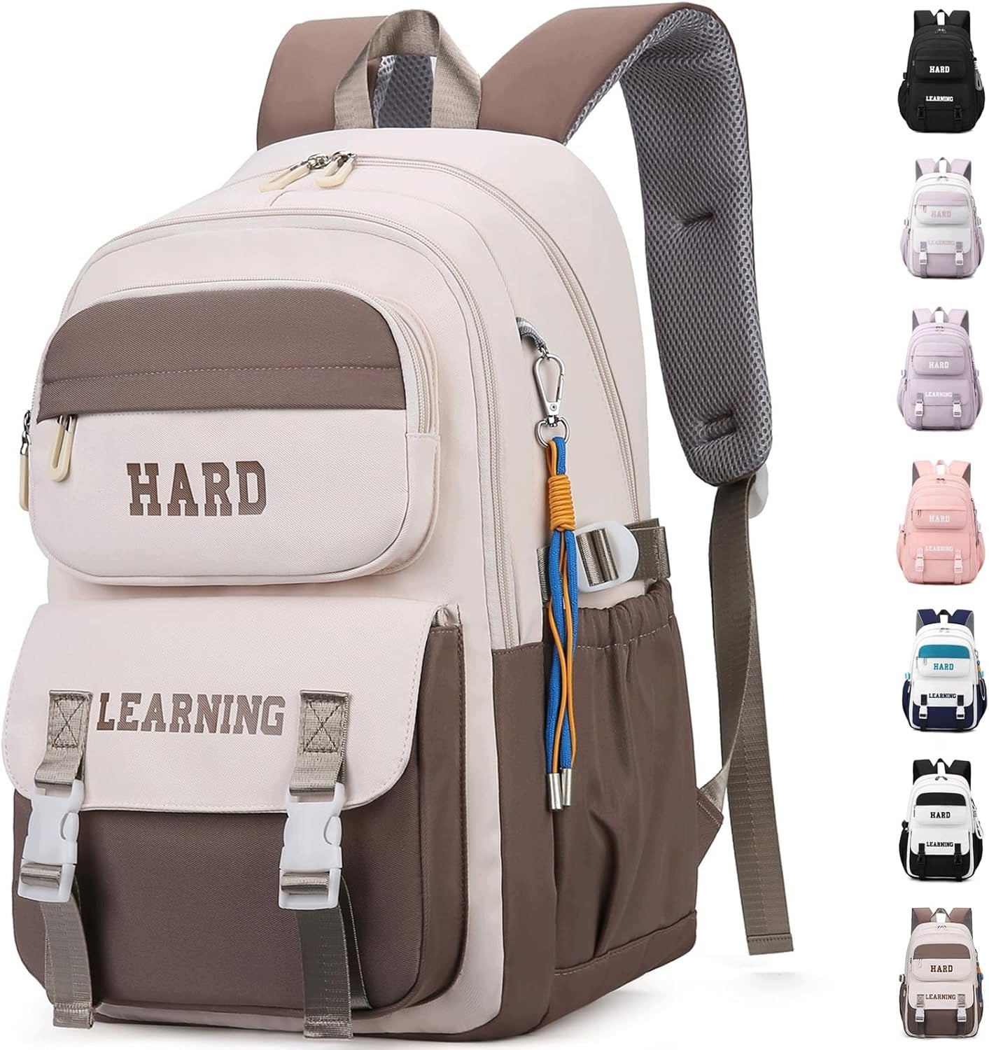 YOUTH SCHOOL BACKPACK FOR LAPTOP 15,6" WATERPROOF LIGHTWEIGHT