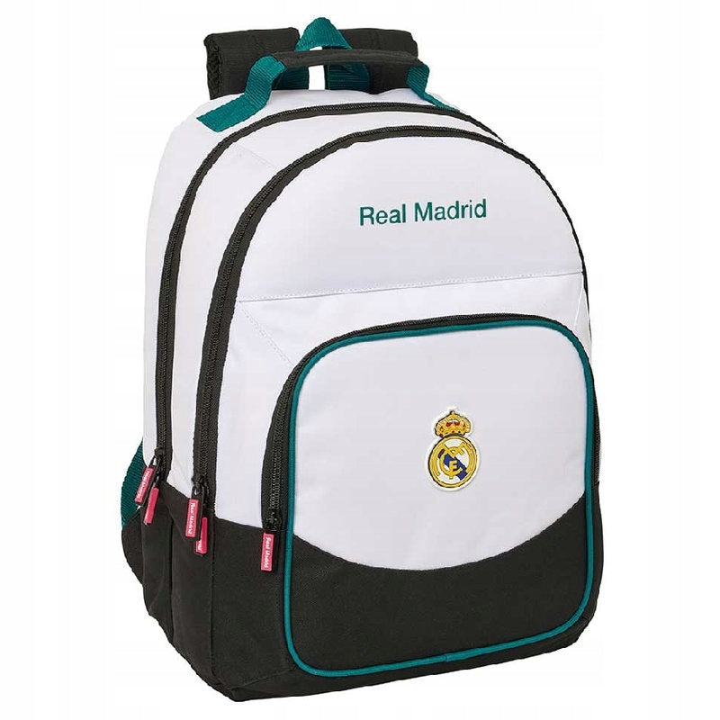 YOUTH SCHOOL BACKPACK FOR SCHOOL CHILDREN SPORTS REAL MADRID Packaging status original