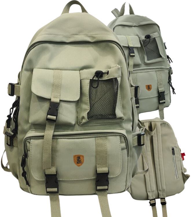 YOUTH SCHOOL BACKPACK FOR SCHOOL CITY SPORTS ANTI-THEFT LIGHT