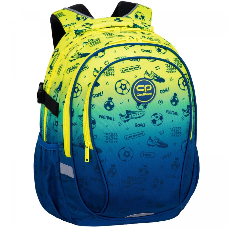 YOUTH SCHOOL BACKPACK FOR SCHOOL GRADIENT COOLPACK CP FOOTBALL BALL Manufacturer code F002339
