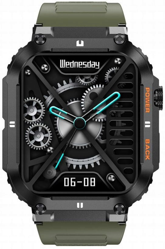 YOUTH SMARTWACH GRAVITY GT6-6 KHAKI SENSORS SMS PULSE TALK MENU PL Manufacturer code 5900148044971