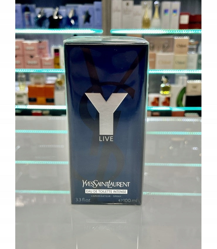 YSL Y Live Men's Perfume 100ml EDT Fresh Woody Scent UNIQUE Packaging status original