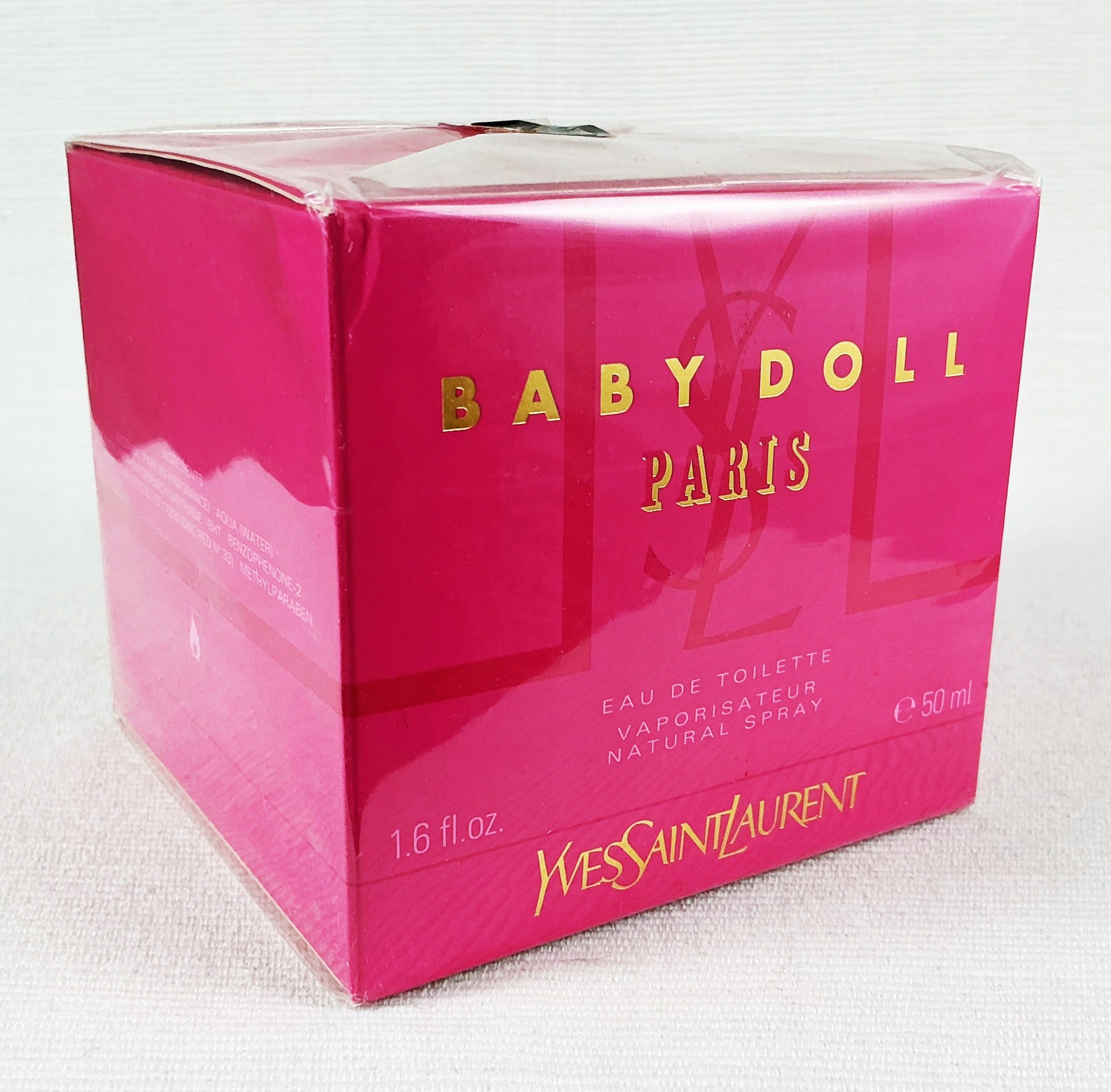 YSL YVES SAINT LAURENT BABY DOLL 50 ML EAU DE TOILETTE UNIQUE Packaging status original