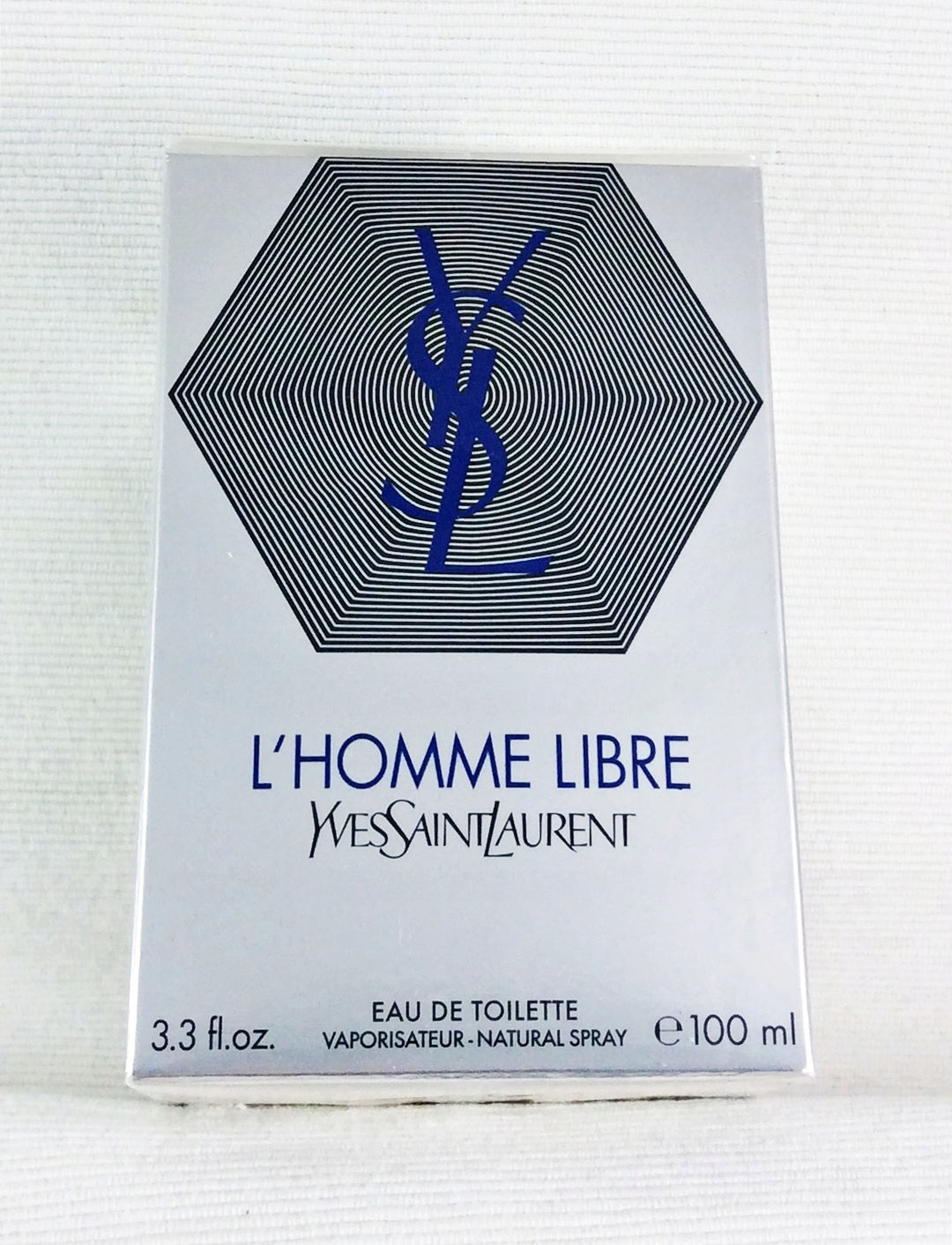 YSL YVES SAINT LAURENT L'HOMME LIBRE 100 ML EAU DE TOILETTE UNIQUE Packaging status original