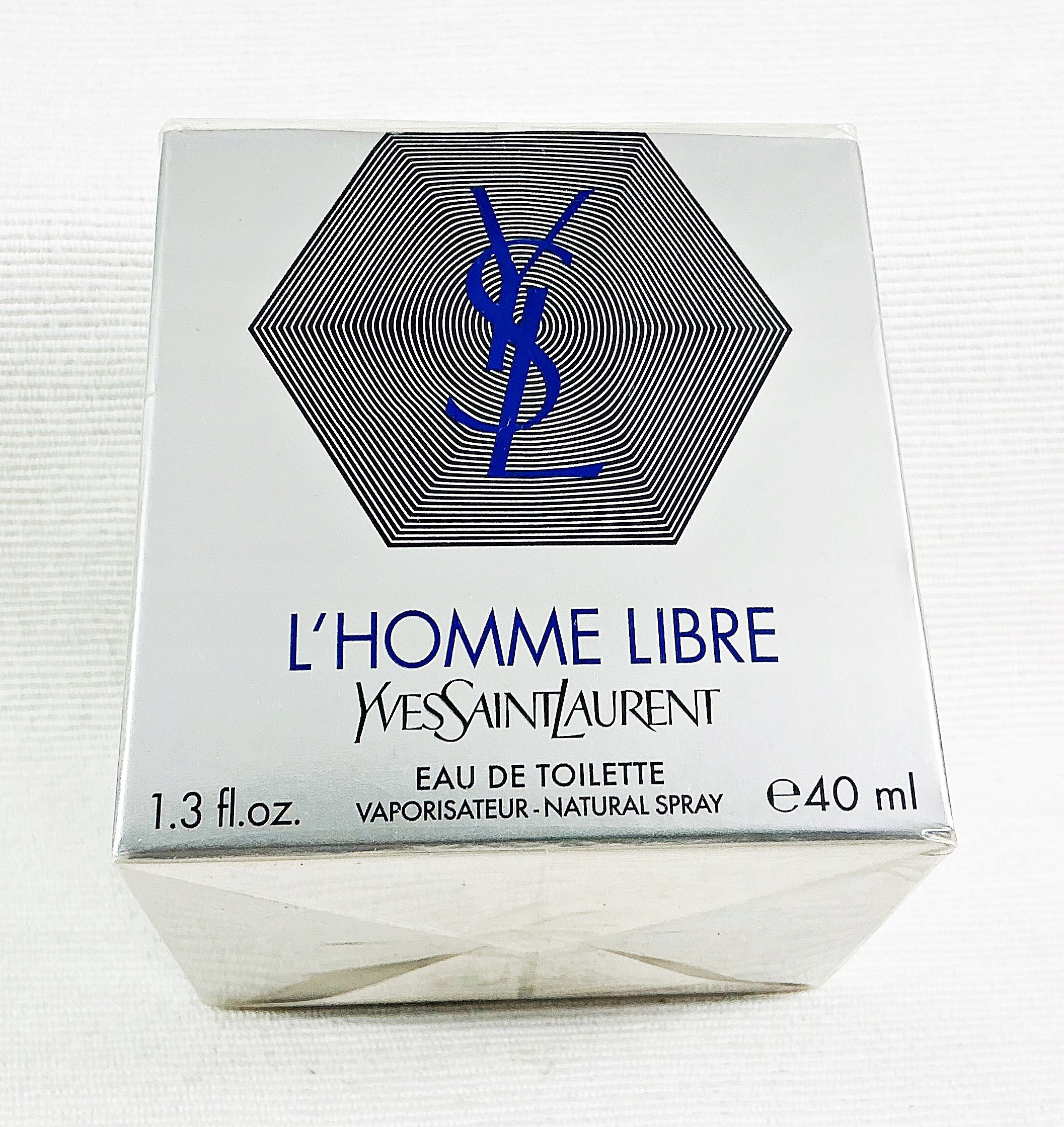 YSL YVES SAINT LAURENT L'HOMME LIBRE 40 ML EAU DE TOILETTE UNIQUE Manufacturer code 3365440591110