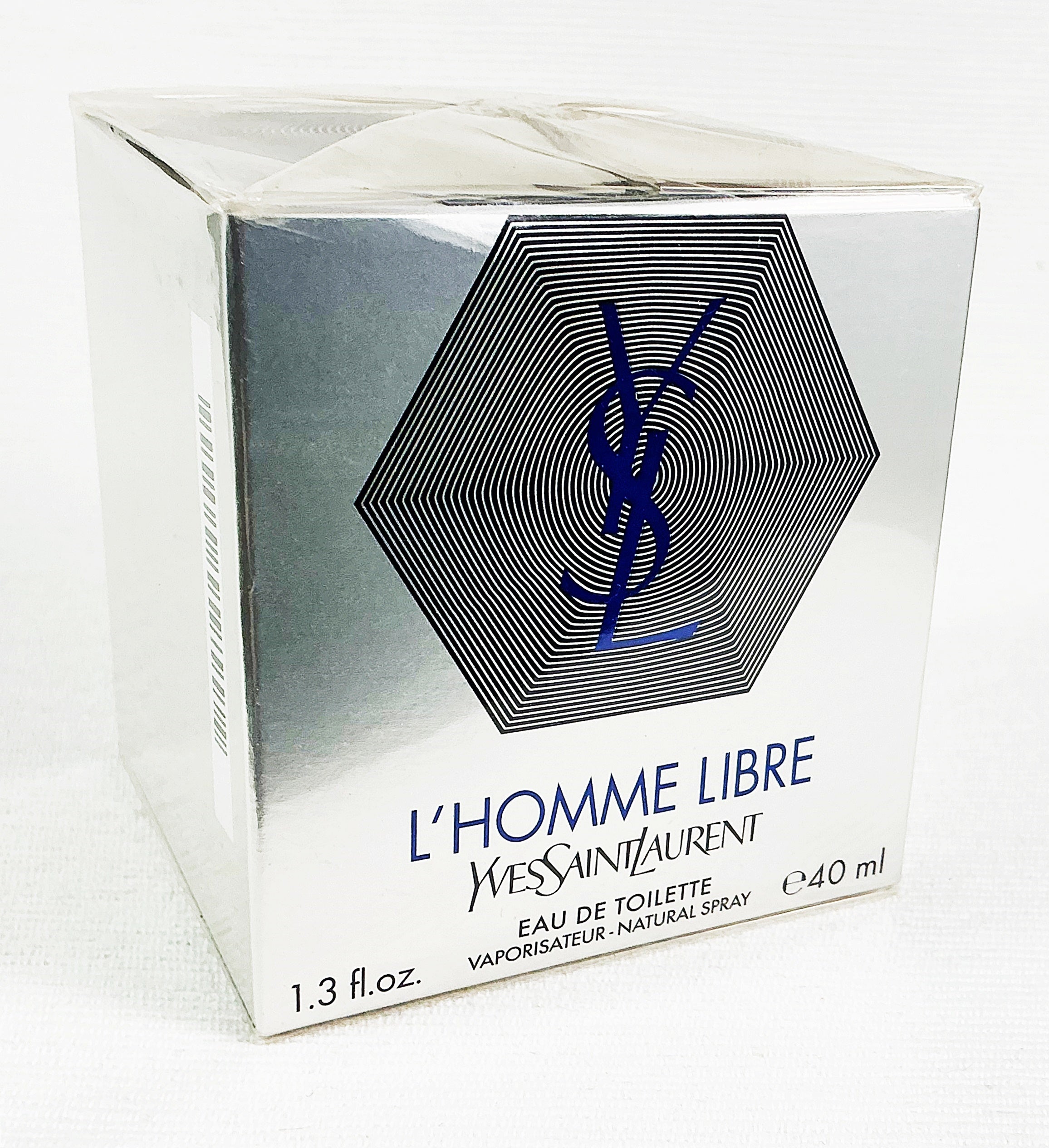 YSL YVES SAINT LAURENT L'HOMME LIBRE 40 ML EAU DE TOILETTE UNIQUE Packaging status original