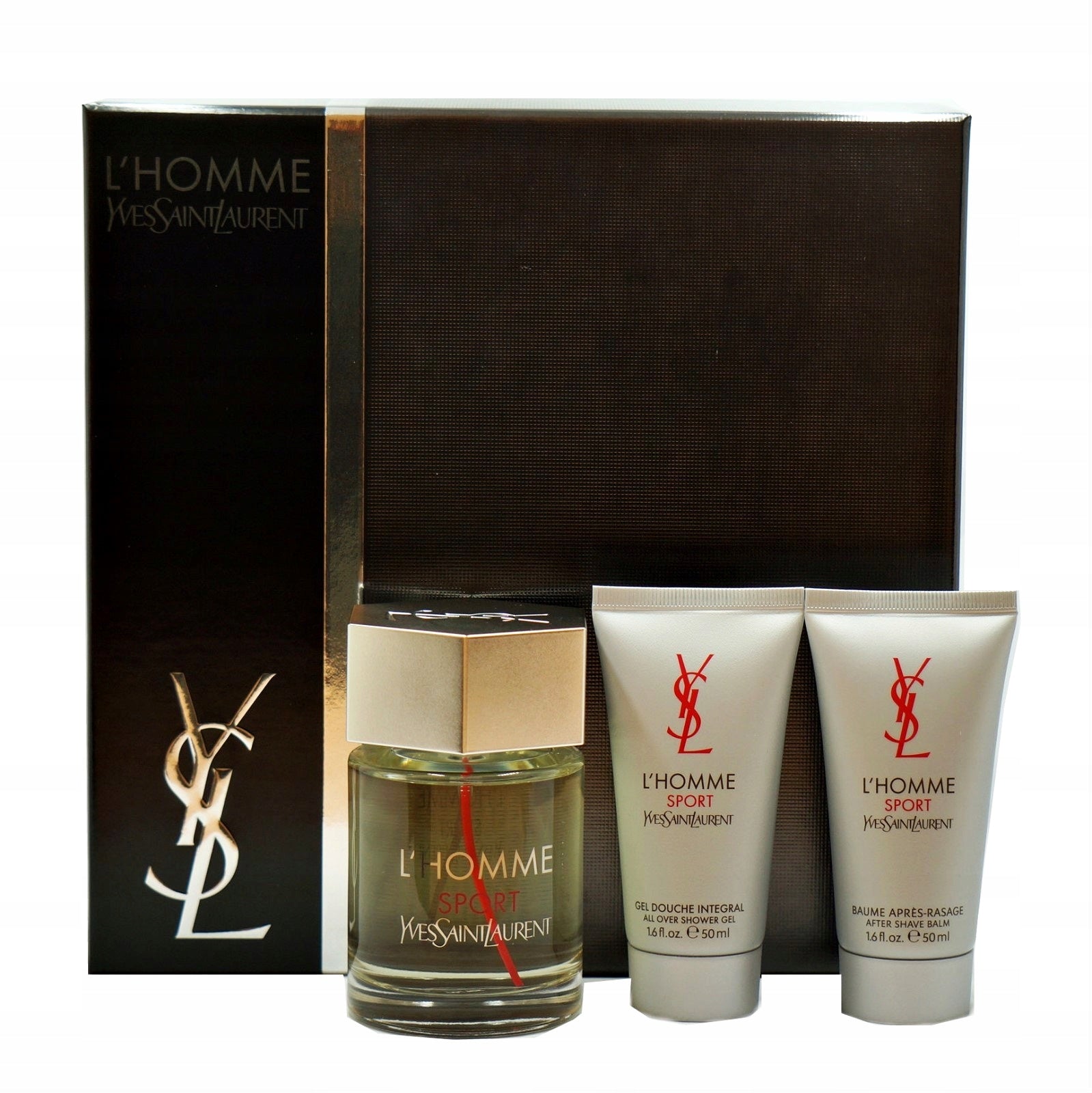 YSL YVES SAINT LAURENT L'HOMME SPORT SUPER SET UNIQUE