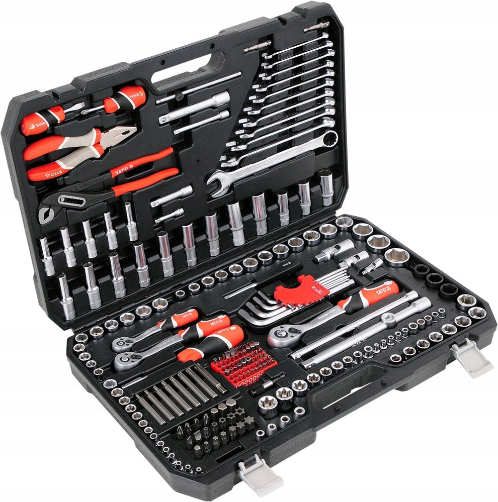 YT-38941 Tool set 1/4'3/8'1/2' 225 pcs. Brand Yato