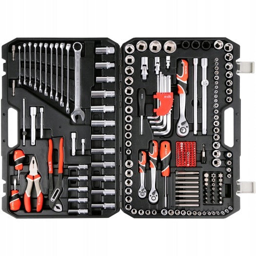 YT-38941 Tool set 1/4'3/8'1/2' 225 pcs.