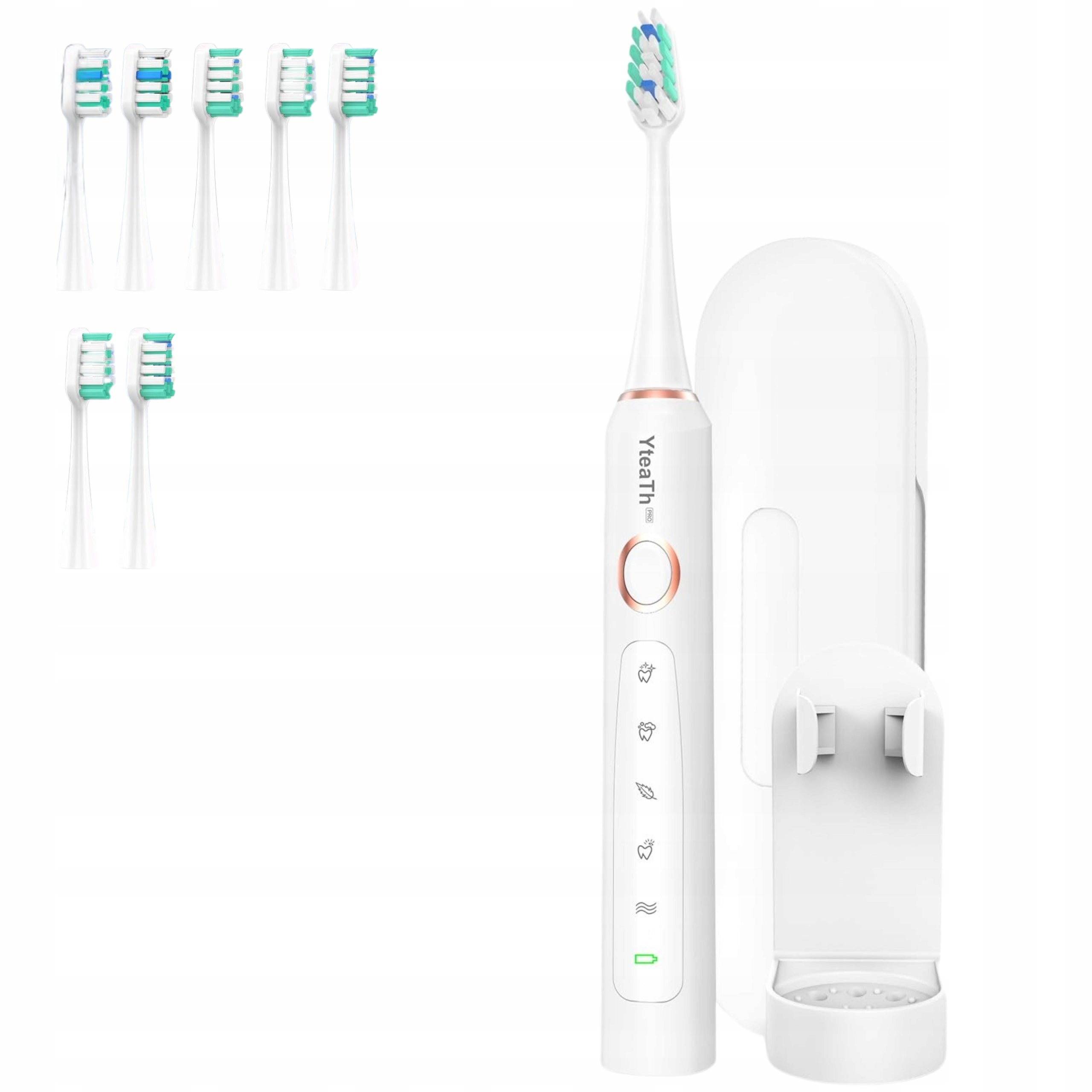 YTEATH Y05 3H194 Electric Sonic Toothbrush 8 Tips IPX7