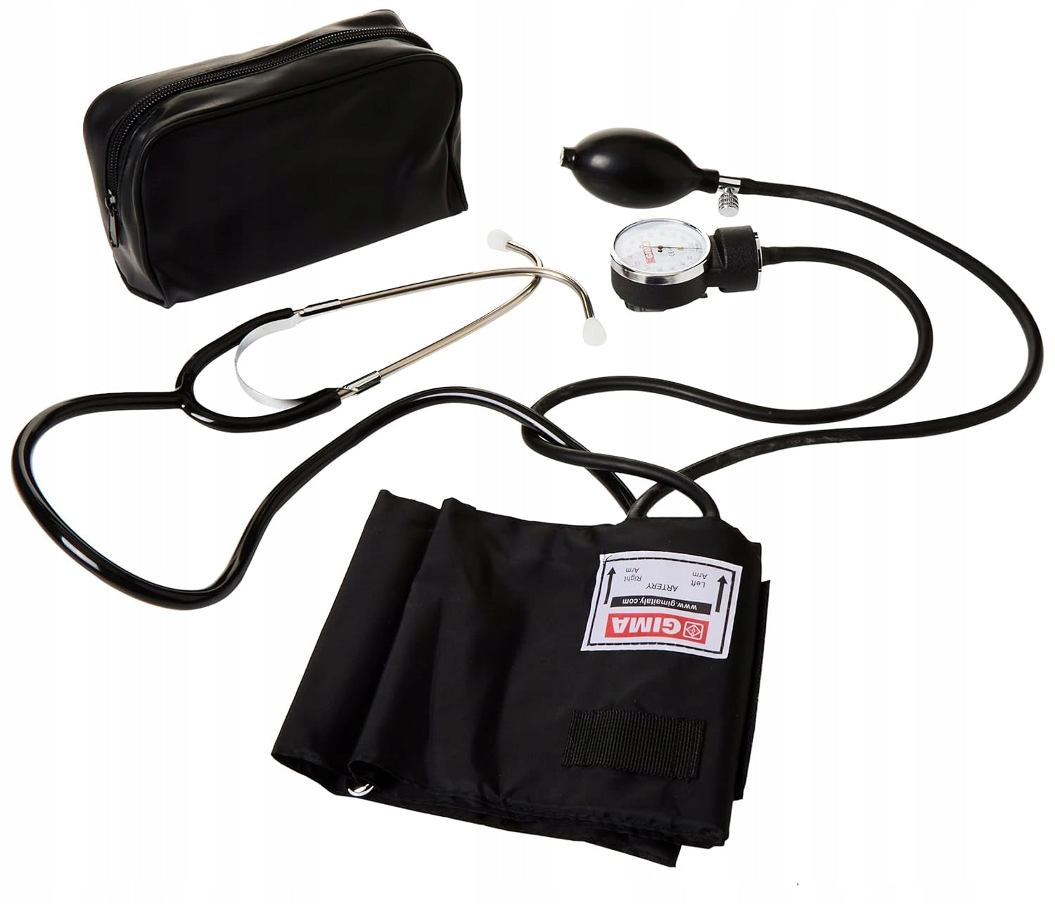 YTON blood pressure monitor with built-in stethoscope - manual blood pressure monitor drug.
