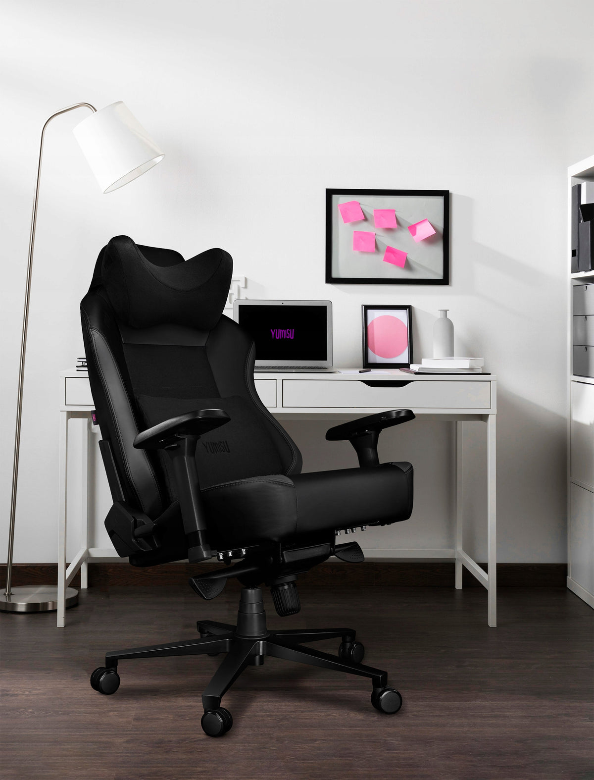 YUMISU 2051 OFFICE CHAIR Rotating for Work Playing Leather PU+Material 150kg EAN (GTIN) 5907222961926