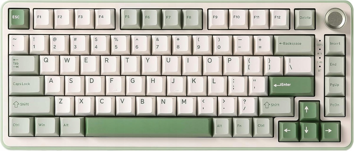 YUNZII B75 PRO Switche Cocoa CreamV2 HotSwap RGB 75% Mechanical Keyboard