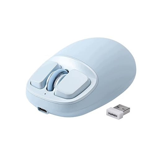 YUNZII C1 WIRELESS MOUSE SILICONE 4800 DPI GAMING FOR EMPLOYEE Manufacturer no brand