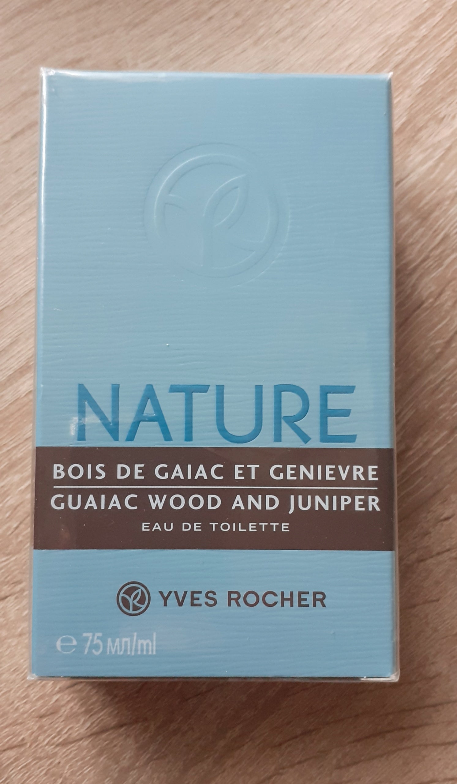 YVES ROCHER - woda toaletowa NATURE Drzewo Gwajkowe & Jałowiec 75ml. Brand Yves Rocher