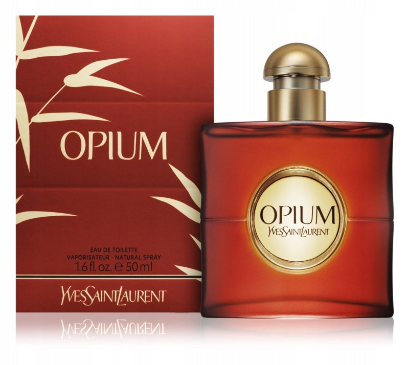 YVES SAINT LAURENT OPIUM EAU DE TOILETTE 50 ML FOILED YSL