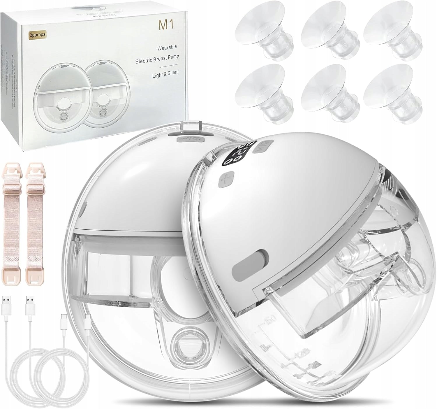 Yadobig M1 WIRELESS Dual Breast Electric Breast Pump