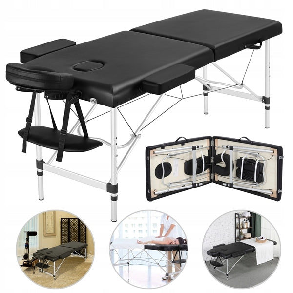 Yaheetech Portable Massage Table, Folding with Headrest, Black 213x80 cm EAN (GTIN) 4099917501812