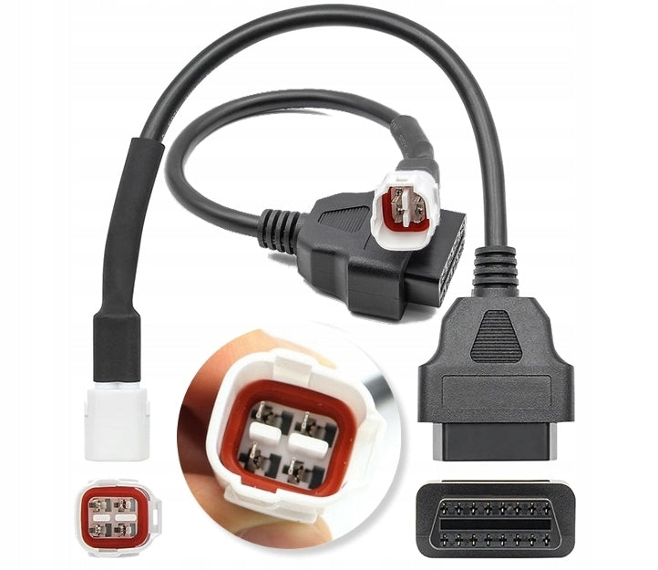 Yamaha 4 pin 4PIN Adapter OBD2 OBD 2 Cable PROVEN WORKS