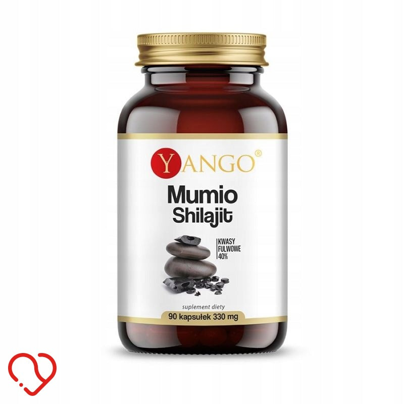 Yango Mumio 40% fulvic acids for processes and healthy condition 90 kaps.
