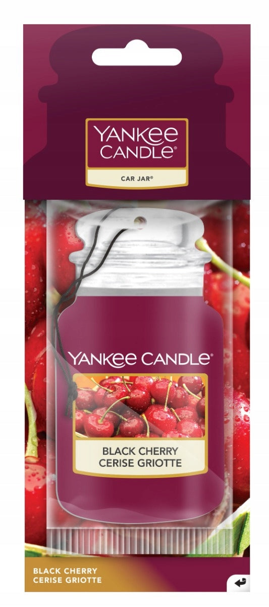 Yankee Candle - Black Cherry - car jar fragrance Packaging status original