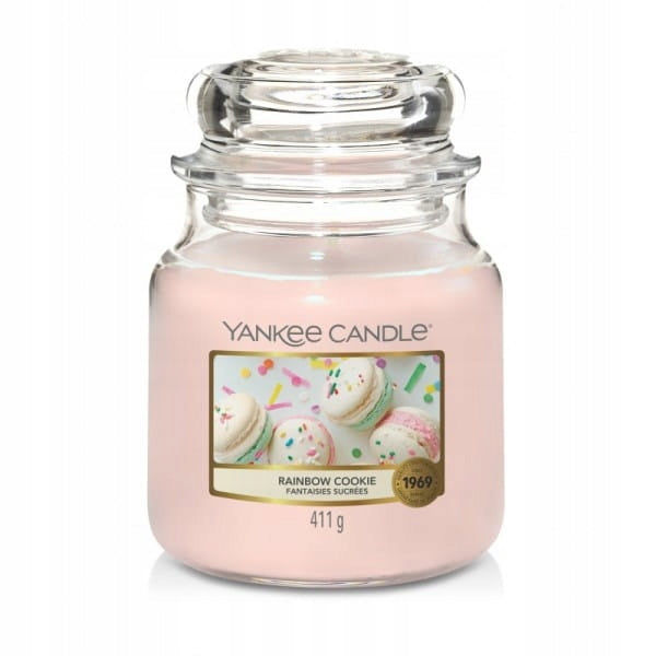 Duftkerze Yankee Candle Rainbow Cookie 411 g 