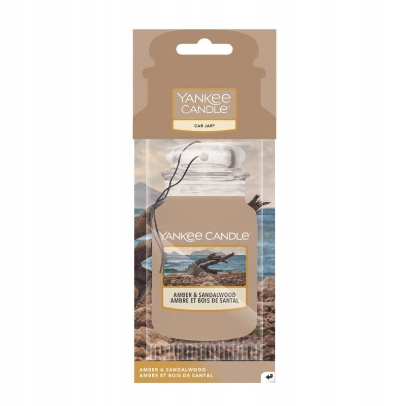 Yankee Candle car jar AMBER & SANDALWOOD